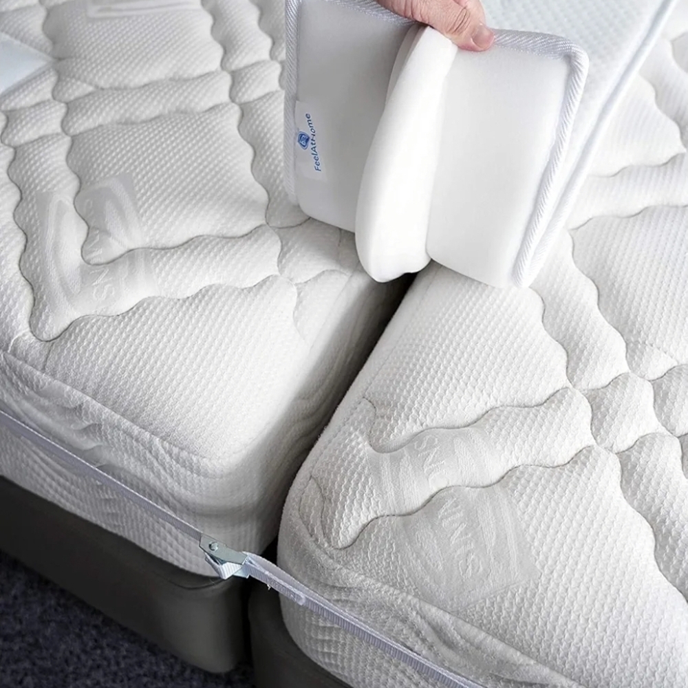 White Mattress Topper by